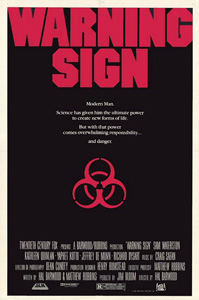 Warning Sign poster